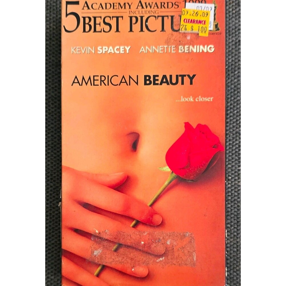 American Beauty VHS (1999) Awards Edition R Sam Mendes Spacey/Bening
